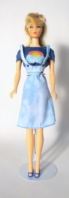Blonde TNT Barbie: Blonde TNT Barbie wearing Best Buy #9621