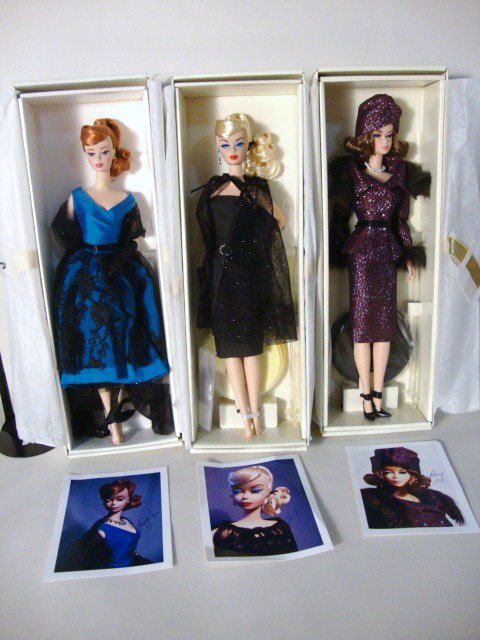 3 OOAK Silkstone Barbies by Pania: 3 One of a Kind Silkstone repaints by PANIA (artist)