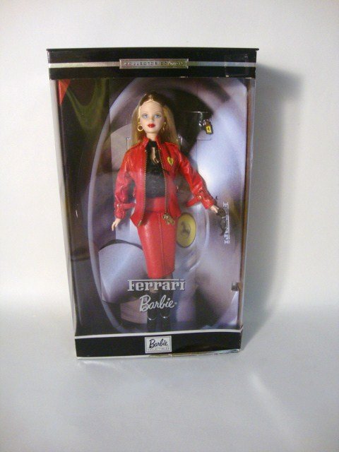 Ferrari Barbie: Ferrari Barbie Collector Edition NRFB Some box wear