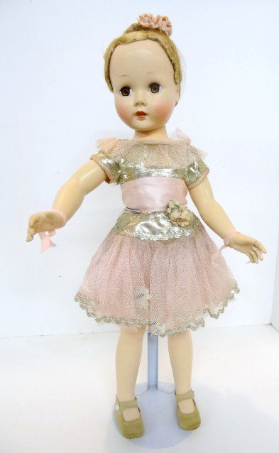 Effanbee Honey Ballerina: Effanbee Honey Ballerina 18 in. hard plastic doll