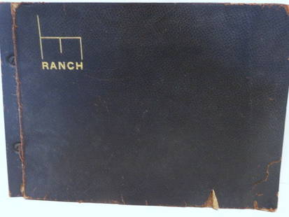 TE Ranch Cody Wy Buffalo Bill Cody Ranch: TE Ranch, Cody, Wyoming owned by Stanley Groves, many photos of ranch, roping, rodeo 1917, round-up, great photo Stanley Groves, tooled saddle, cattle drive, wonderful selection of original photograph