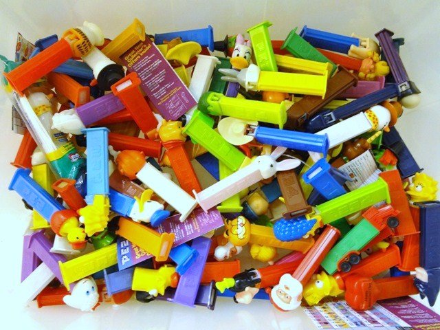 Mixed Pez Dispensers: Mixed Pez Dispensers