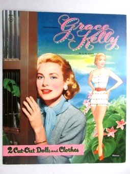 Six Movie Star Paper Doll Books: Six movie star PD books, Bettie Davis, Sonja Henie, Lucille Ball, two Carmen Miranda and Grace Kelly