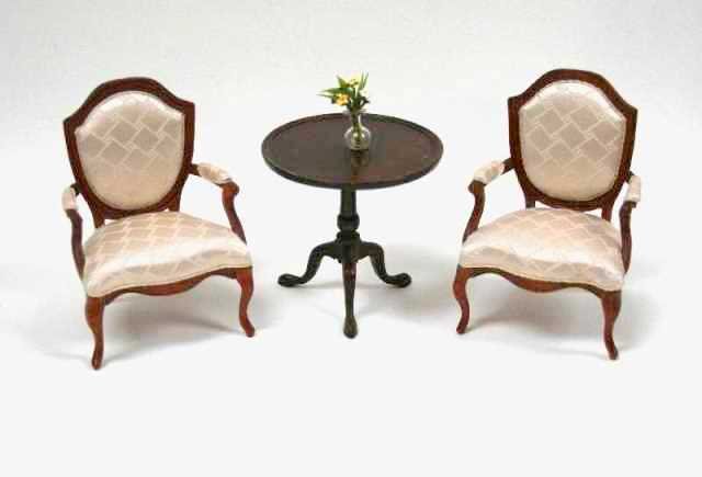 Nancy Summers Chairs Dollhouse Miniature (1 of 3)
