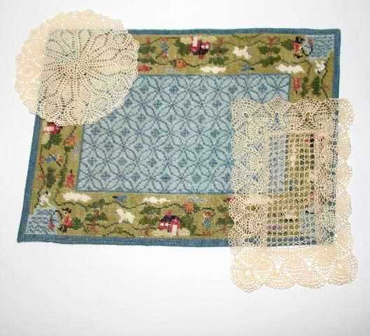 Carpet and Lace Dollhouse Miniatures (1 of 3)