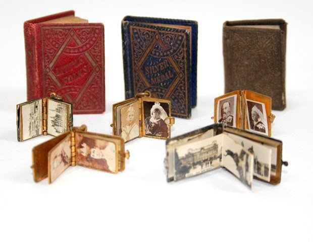 Antique Miniature Books and Albums (1 of 2)