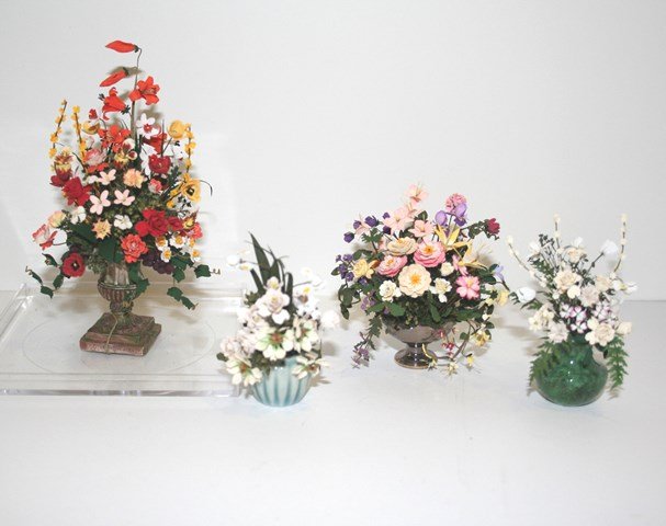 Four Floral Arrangements (1 of 3)