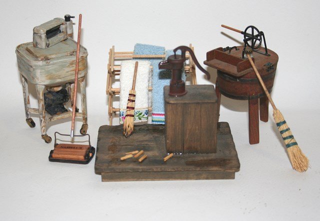 Washday on the Back Porch (1 of 2)