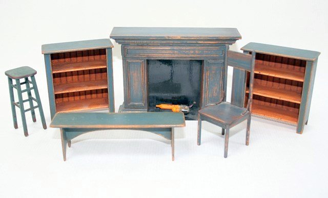 Painted Country Furniture (1 of 1)