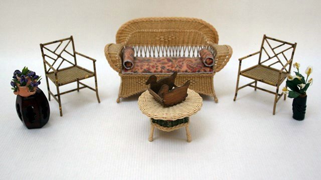 Wicker and Metal Furniture (1 of 2)