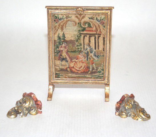 Le Chateau Firescreen and Shelves (1 of 2)