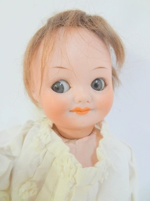 Googley Eye A & M #393 Bisque Doll (1 of 4)