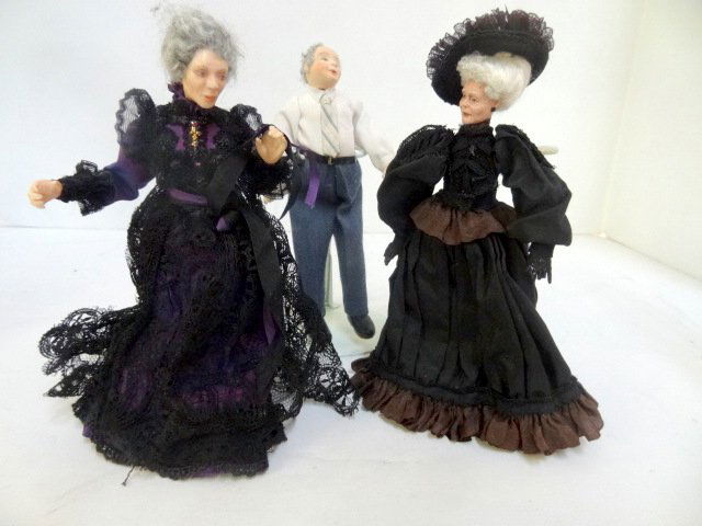 Three Artist Dollhouse Dolls (1 of 2)
