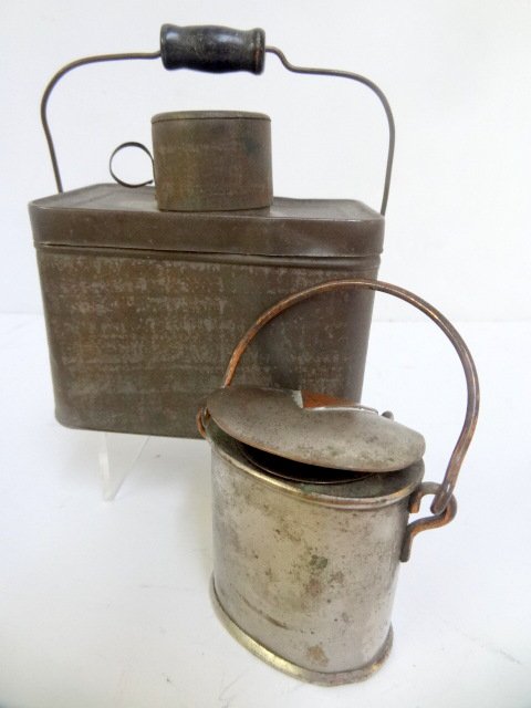 Tin  Doll Size Lunch Kettles (1 of 2)