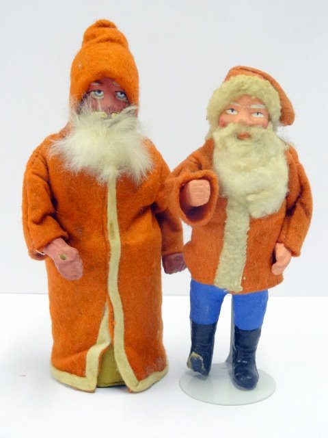 Pair Santa Candy Containers (1 of 4)
