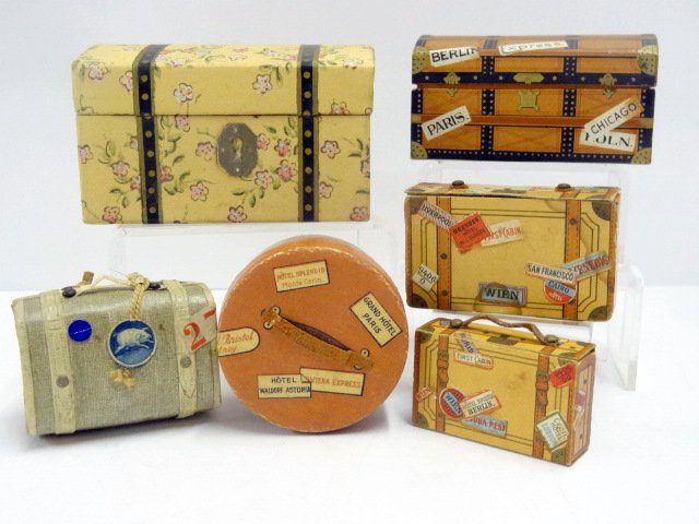 Six Trunk & Suitcase Candy Containers (1 of 1)