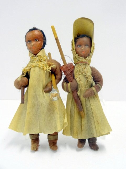 Pair of Black Dolls (1 of 1)