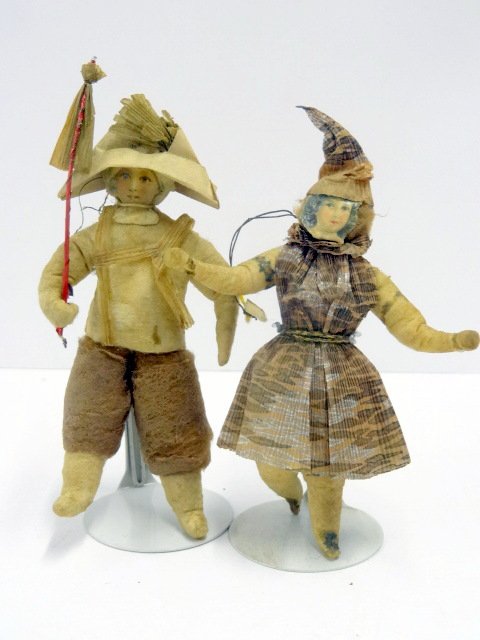 Pair Spun Cotton dolls (1 of 3)