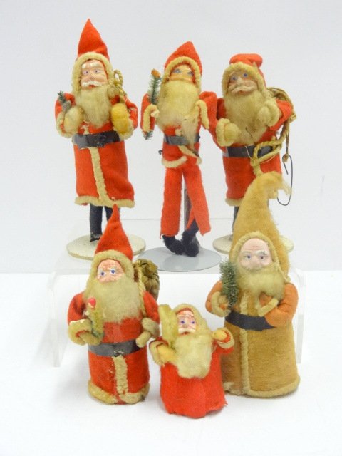 Group of Early Santas (1 of 1)