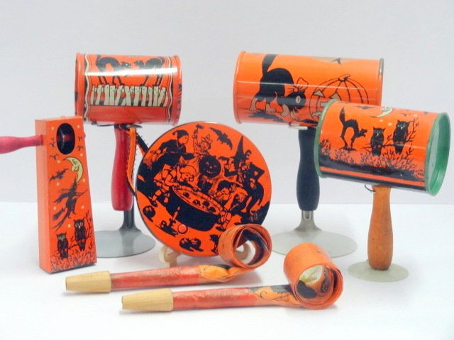 Vintage Halloween Noisemakers (1 of 1)