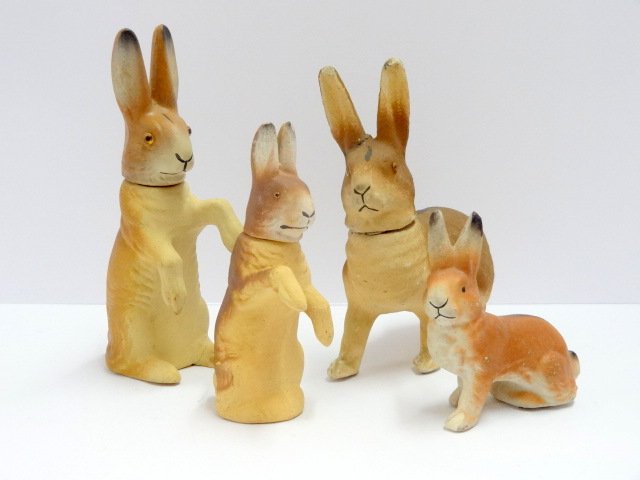Three Rabbit Candy Containers & Other (1 of 3)