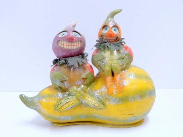 Large Double Head Candy Container (1 of 1)