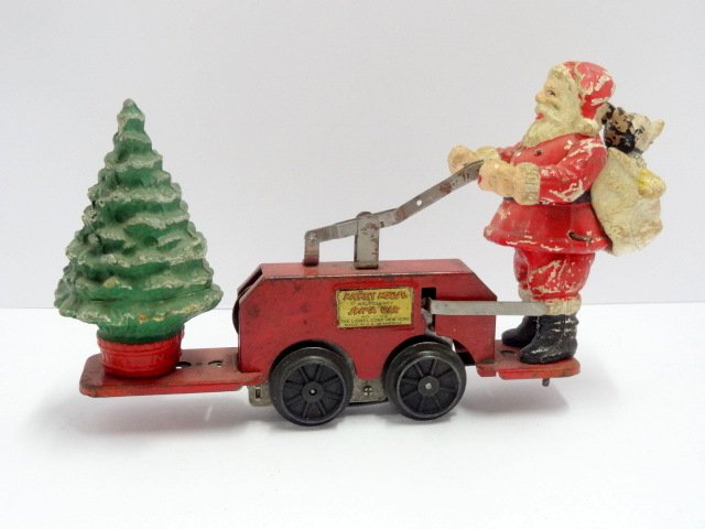 Lionel Mickey Mouse & Santa Hand Car (1 of 2)