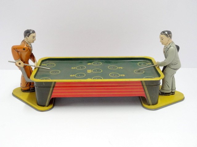 Ranger Tin Wind-Up Pool Players Toy (1 of 2)