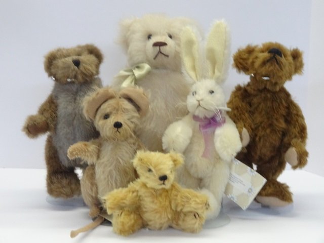 Group Of Artisan Stuffed Animals (1 of 1)