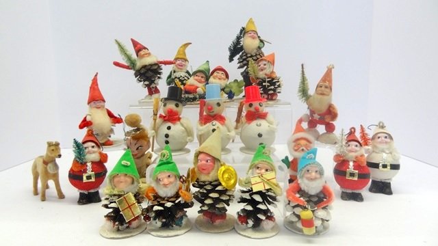 Large Group Vintage Santas & Others (1 of 2)