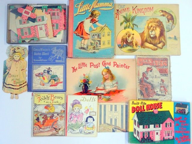 Group Children's and Dollhouse Books (1 of 1)