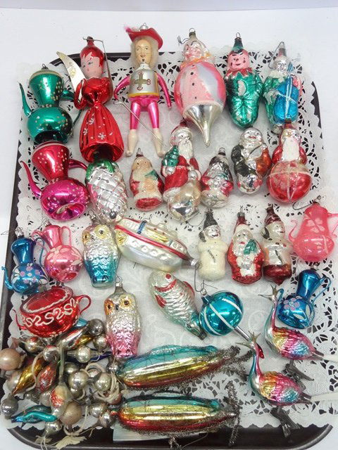 Vintage Figural Christmas Balls (1 of 3)