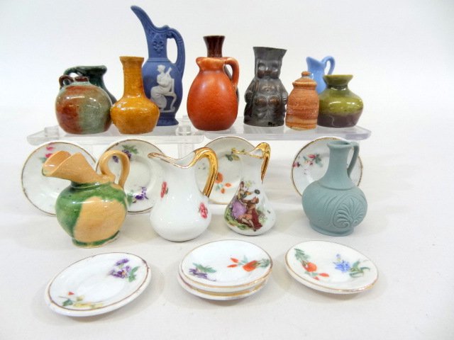 Vintage Dollhouse Vases & Limoges Dishes (1 of 1)