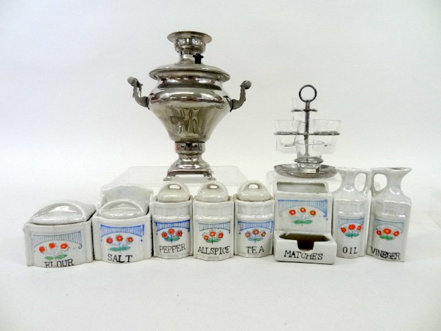 Child's Canister Set, Samovar (1 of 3)