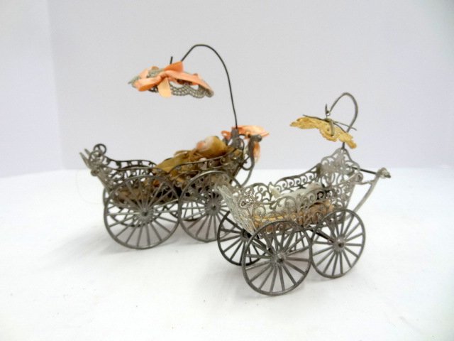 Two Carriages with Baby Dolls (1 of 4)