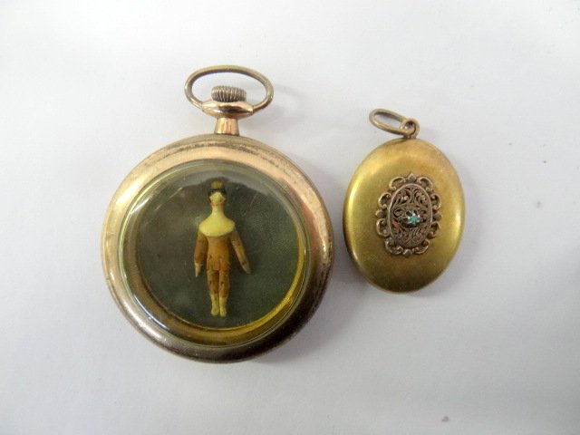Watch Case and Locket with Dolls (1 of 3)