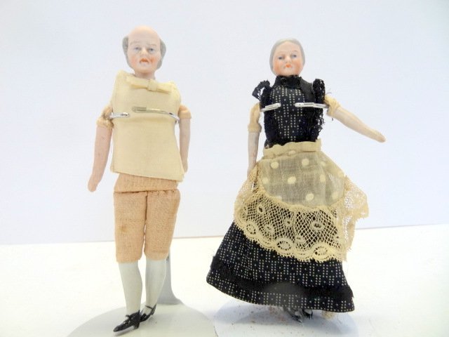Elderly Doll House Couple (1 of 3)