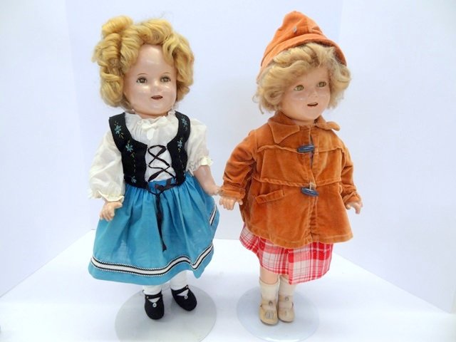 Two Eighteen inch Shirley Temple Dolls (1 of 3)