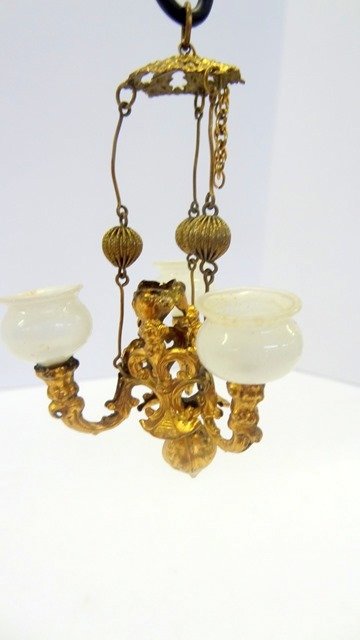 Ormolu Dollhouse Chandelier (1 of 1)