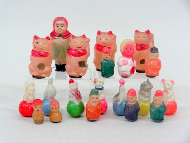 Miniature Celluloid Figures (1 of 1)