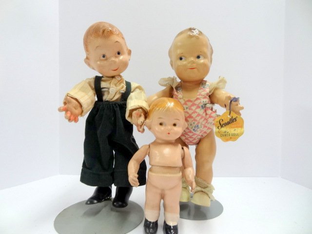 Composition Scootles, Amberg and Ideal Doll (1 of 4)