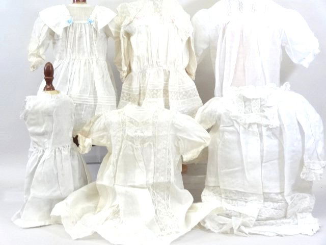 Five Victorian White Children's Dresses (1 of 3)