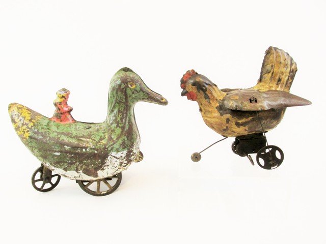 German Flapping Rooster & Hillclimber Duck (1 of 6)