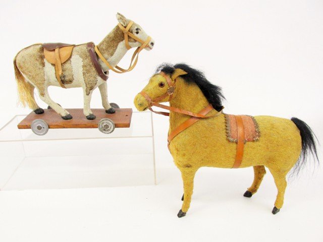 German Mule Nodder Floor Toy & Horse (1 of 1)