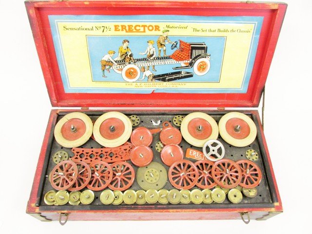 Gilbert Erector  # 7 1/2 Truck Chassis Set & Others (1 of 6)