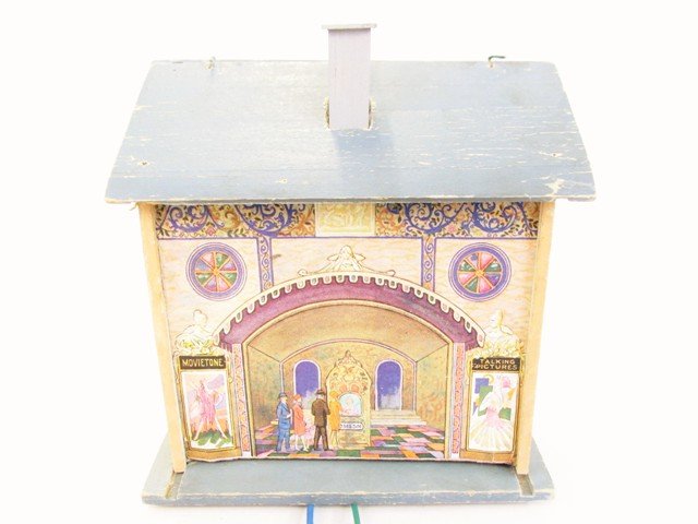 Early 1900's Schoenhut Theatre - Illuminated (1 of 4)