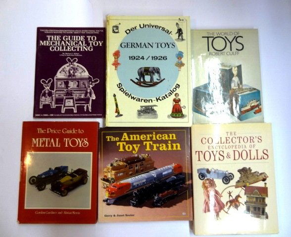 Six Toy Reference Books (1 of 1)