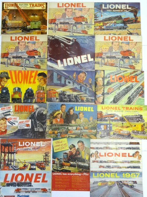 Lionel Train Catalogs - 1950-'s - 1960's (1 of 4)