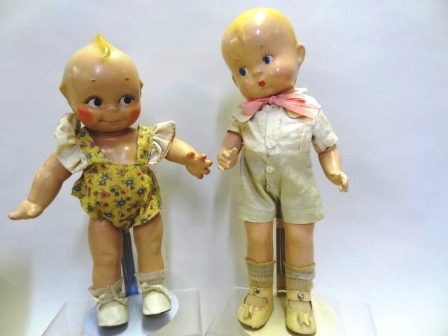 Effanbee Skippy and Cameo Kewpie Dolls (1 of 2)