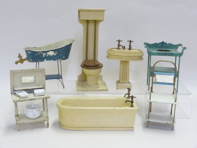 Dollhouse Bathroom Fixtures (1 of 1)